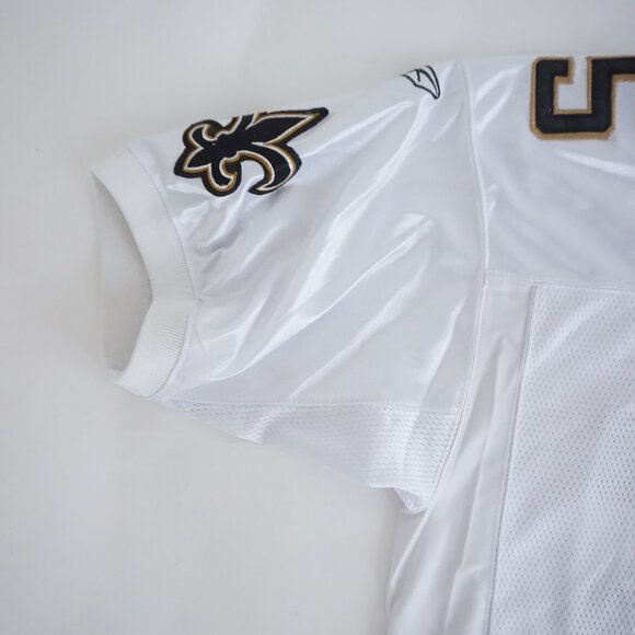 Vintage Y2K Reebok Nfl Reggie Bush #25 New Orleans Saints White Jersey Size 48 - Picture 7 of 11